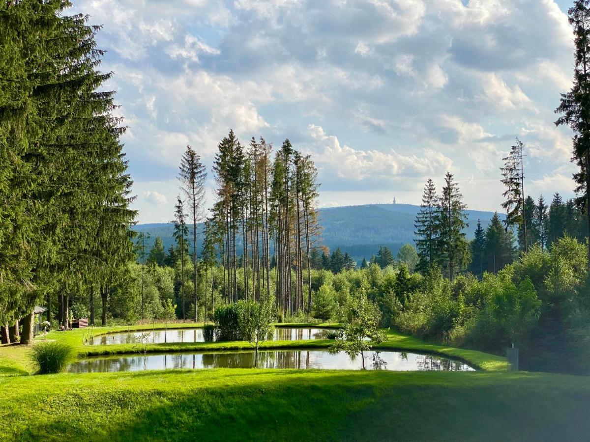 Ferienwohnung Oxana Im Naturpark Fichtelgebirge Schonwald  Buitenkant foto