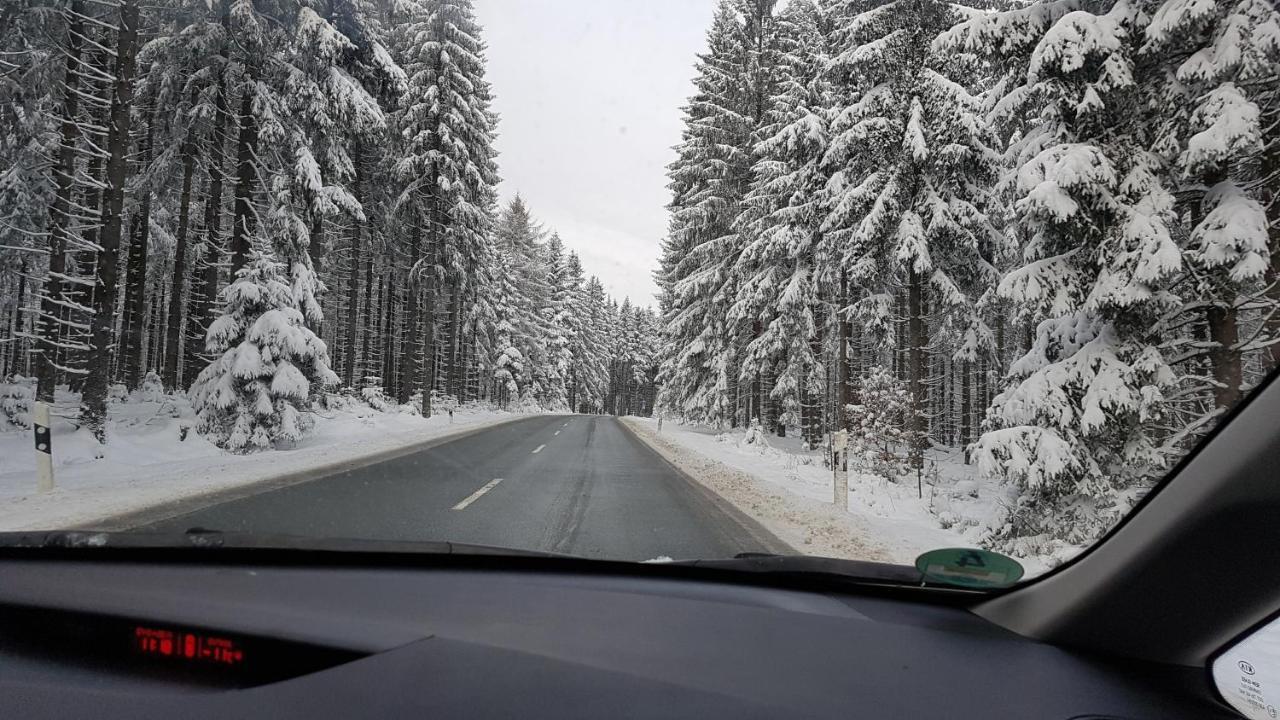 Ferienwohnung Oxana Im Naturpark Fichtelgebirge Schonwald  Buitenkant foto