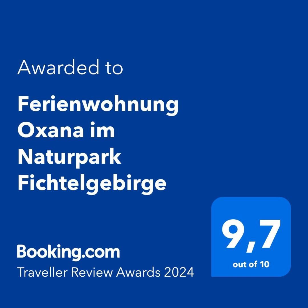 Ferienwohnung Oxana Im Naturpark Fichtelgebirge Schonwald  Buitenkant foto